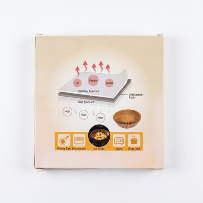 Elevate Your Air Frying Experience – 100 Pack Premium No-Mess Liners for the Modern Kitchen